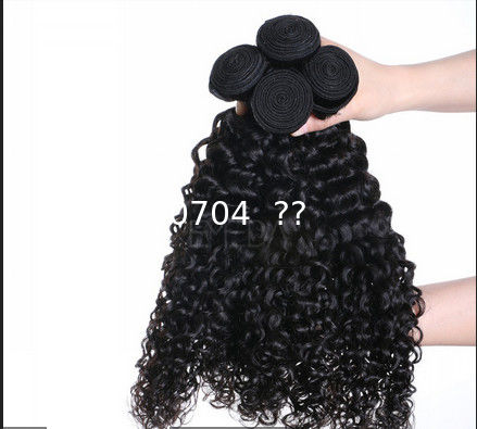 Lange, indische, lockige menschliche Haare für Damen. Seidige, gerade menschliche Haare.