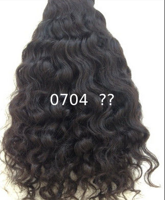 Silky Straight Long 100 indische menschliche Haarverlängerungen Schlank mit individueller Farbe