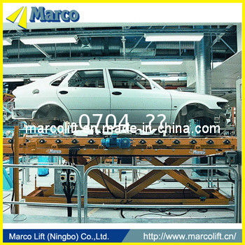 Feststehender Marco Twin Scissor Lift Tisch für die Automobilproduktion
