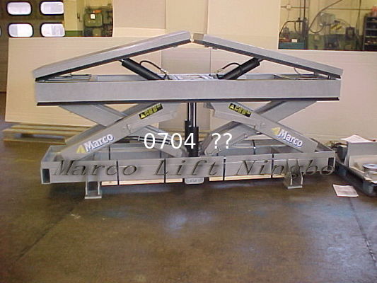 Anpassung Marco Twin Scissor Lift Table mit Neigungsplattform