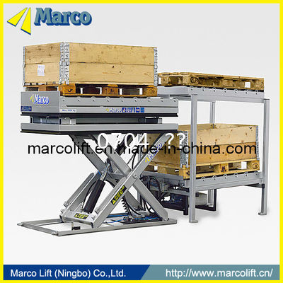 Marco Pallet Handler Scissor Lift Table with CE Approved Weight Level Двигается неподвижно