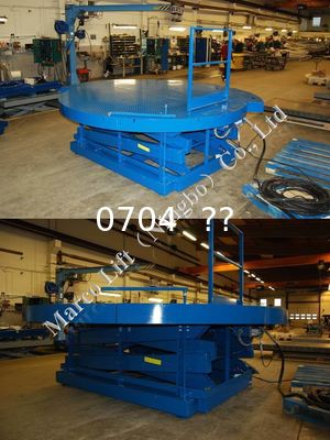 Insulating Marco High Scissor Lift Table with CE Certification and Removable Segments