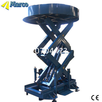 CE Approved Marco High Scissor Lift for Building Crane Carrying Capacity Weight Level