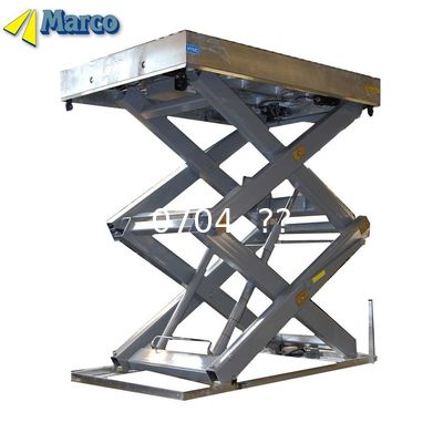 900mm Close Height Marco Vertical Hydraulic Scissor Lift Work Platform for Stationary