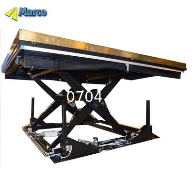 Building Crane Scissor Lift Table for Swedish Church by Marco Customsized Hydraulic