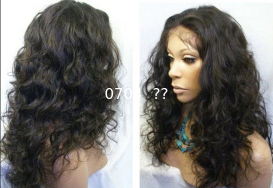 100 Virgin Indian unprocessed human hair extensions  , Body Wave Human Hair Tangle Free OEM