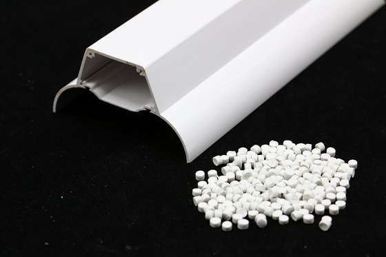25kgs/Bag Extrusion Profile PVC Plastic Granules FDA