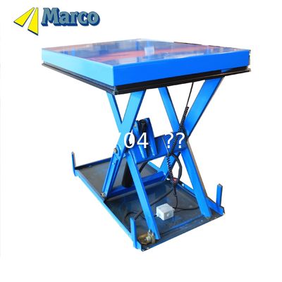 CE Approved Marco Tilt Scissor Lift Table MT-008045-D1/L for Stationary Applications