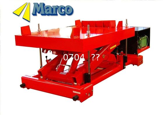 CE Approved Marco Tilt Scissor Lift Table MT-008045-D1/L for Stationary Applications